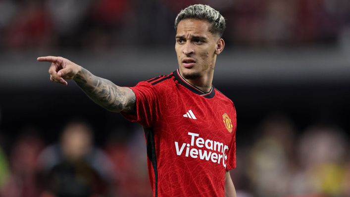 Antony bagged a goal in Manchester United's defeat to Borussia Dortmund