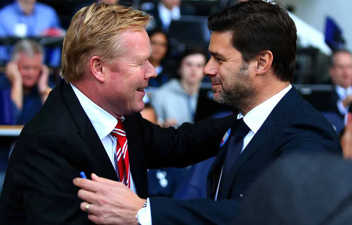 A tough day awaits for Pochettino. A tough summer awaits for Koeman