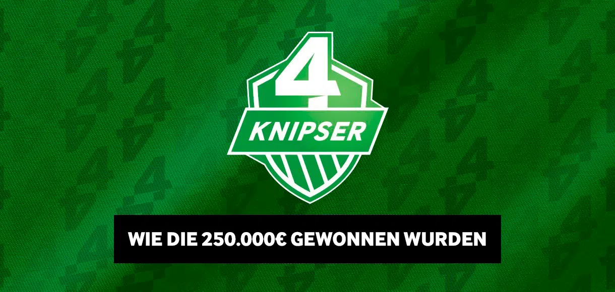 Wie es geschah: 250.000 € Jackpot bei 4 Knipser geknackt!