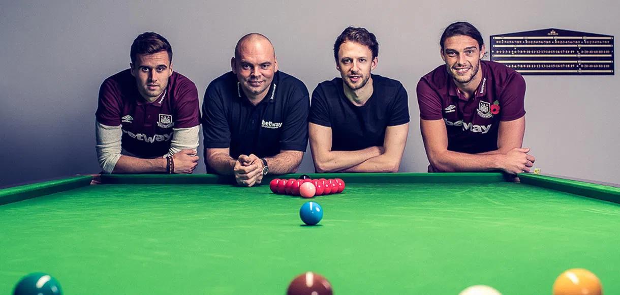 Carroll v Jenkinson: Who will win the Boleyn boys’ Snooker Shoot-Out?