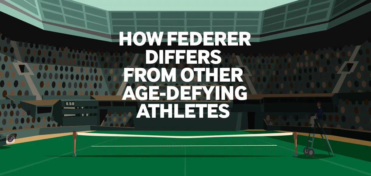 Was unterscheidet Roger Federer von anderen dem Alter trotzenden Weltklasseathleten?