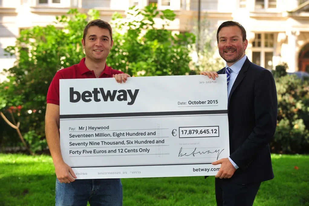 Betway Jackpot durch das Guinness Buch der Rekorde offiziell anerkannt