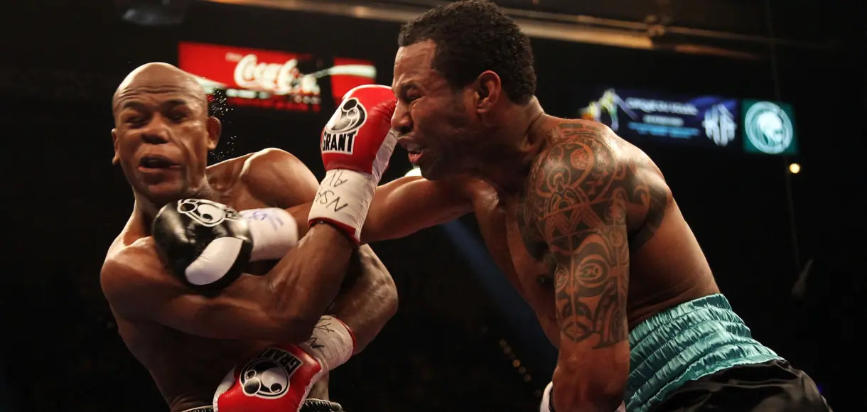 Hard work: 5 times Mayweather nearly lost his unbeaten record