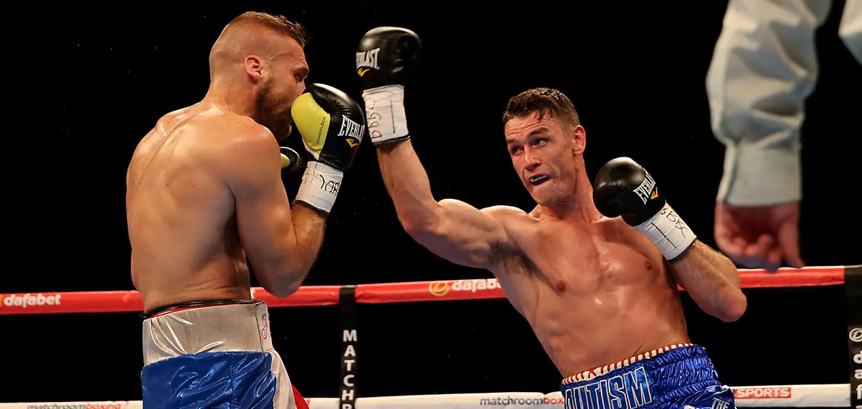 Callum Smith’s boxing brain to prevail over Rocky Fielding’s brawn in British title bout