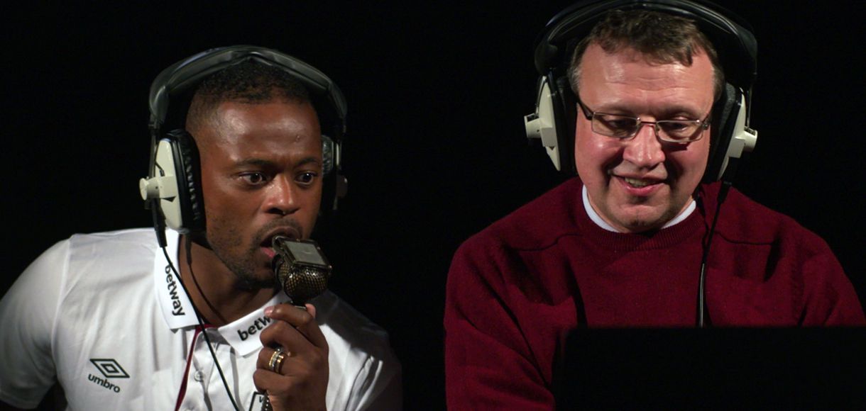 West Ham stars try their hand at horse racing commentary