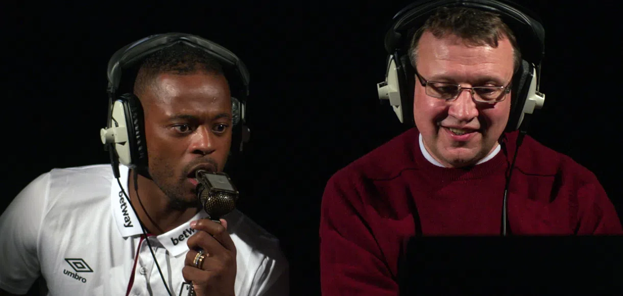 West Ham stars try their hand at horse racing commentary