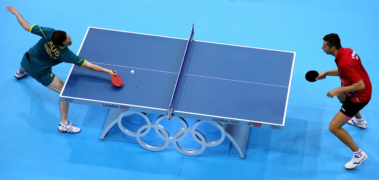 Table tennis table deals game