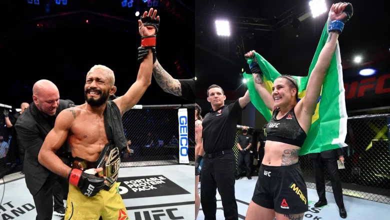 UFC 255: brasileiros Deiveson Figueiredo e Jennifer Maia disputam cinturão