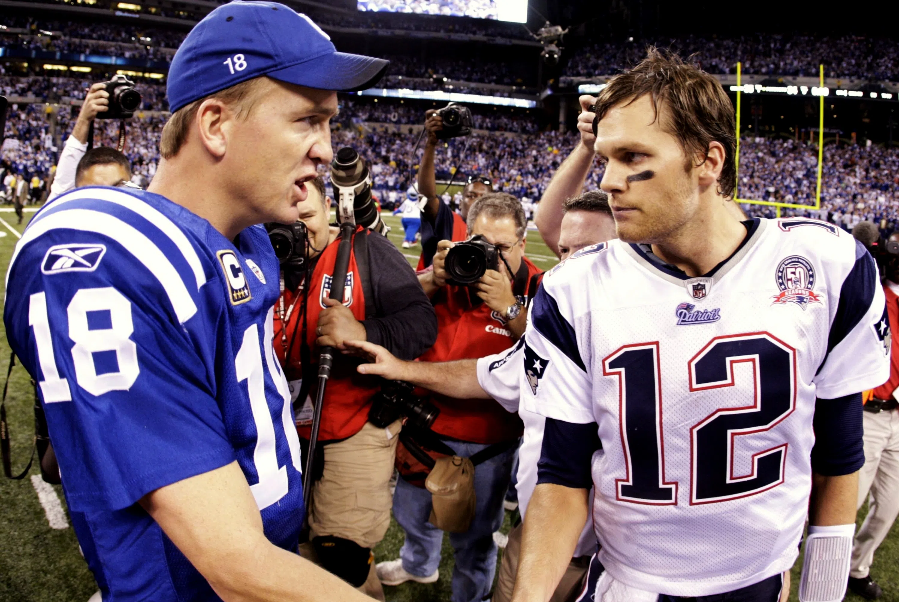 E se Manning e Brady trocassem de lugar?