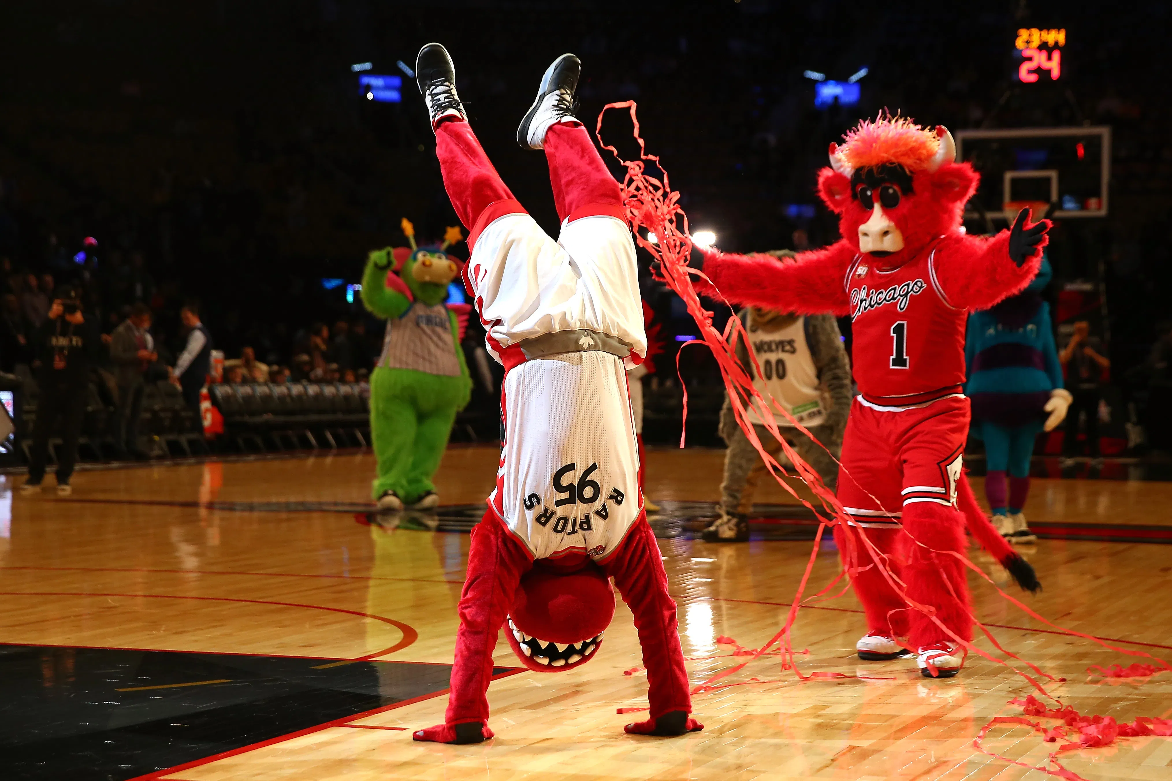 As melhores mascotes da NBA
