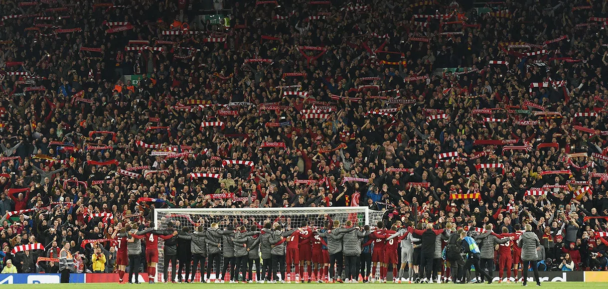 What has happened since Liverpool were last beaten at home?