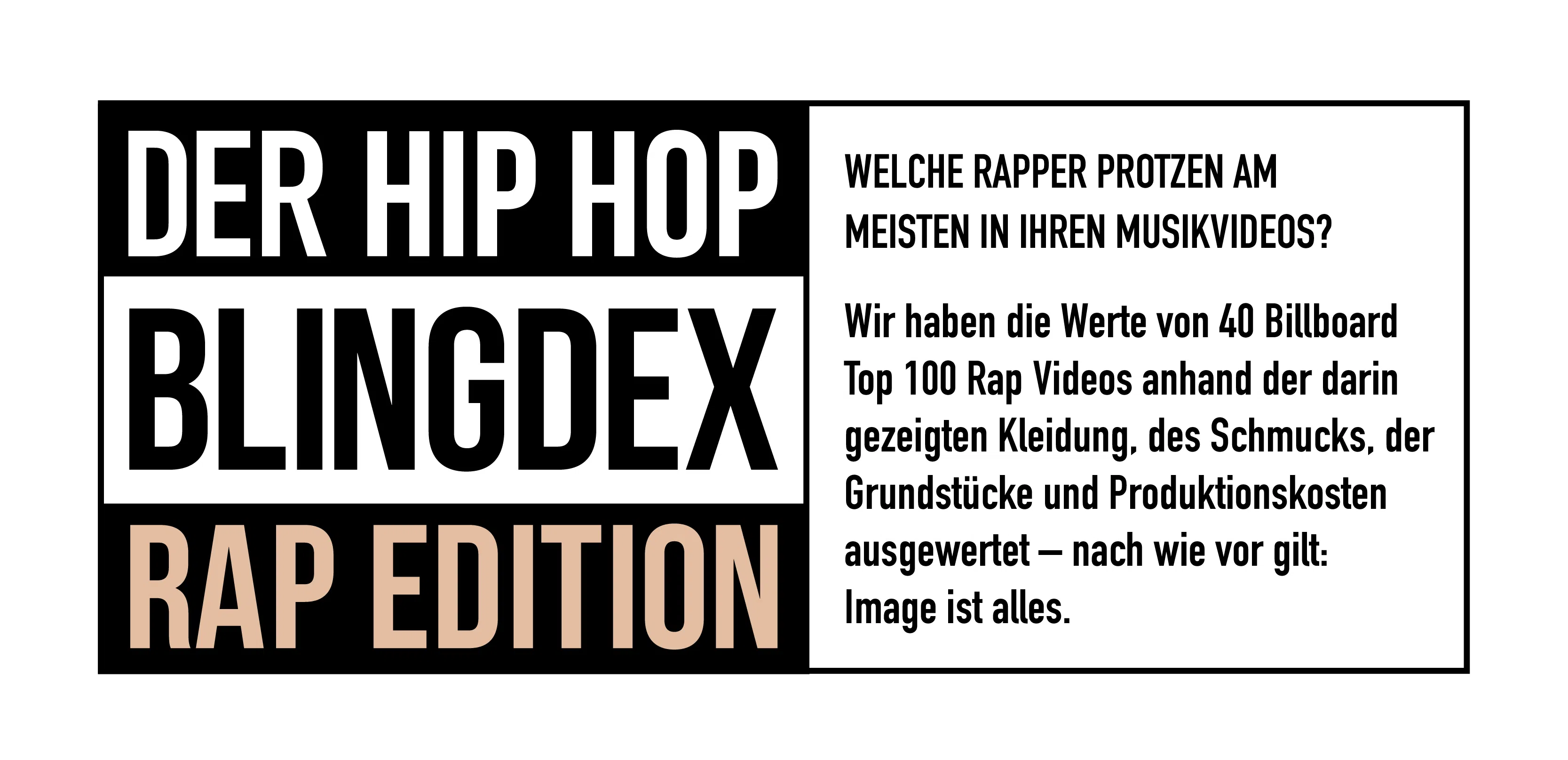 Der Hip-Hop BlingDex: Rap Edition