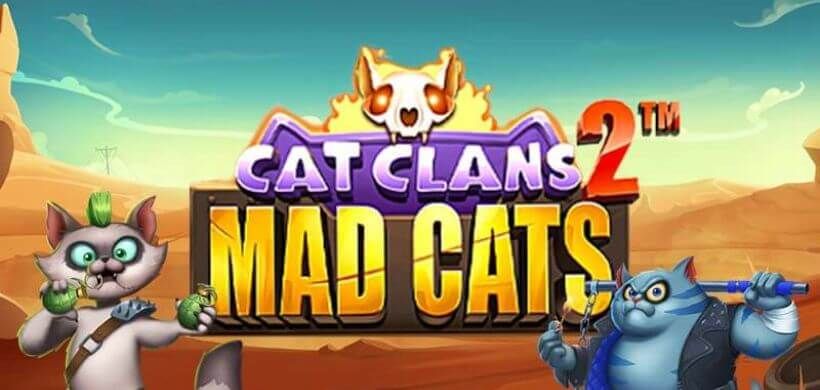 🎰 Cat Clans 2: Mad Cats: una tragamonedas online salvaje y divertida 🐱