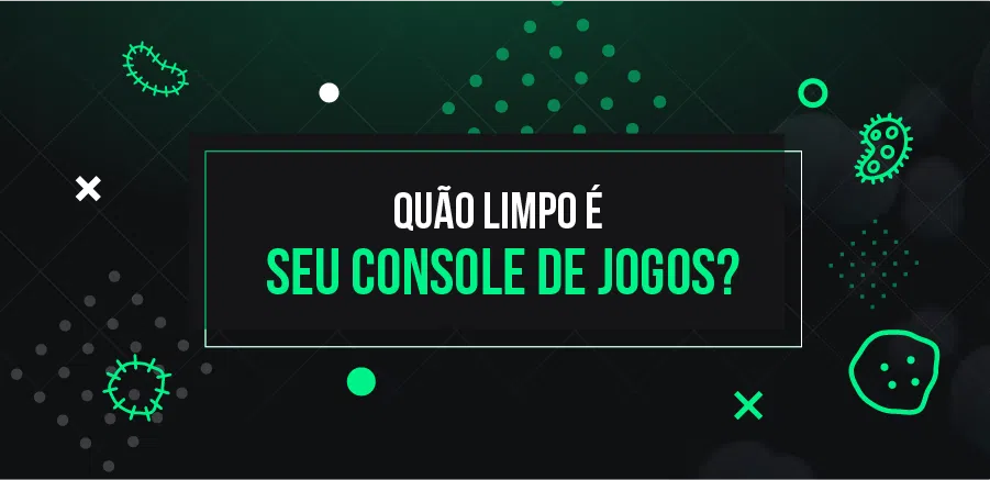 Quão sujos são seus consoles de videogame?