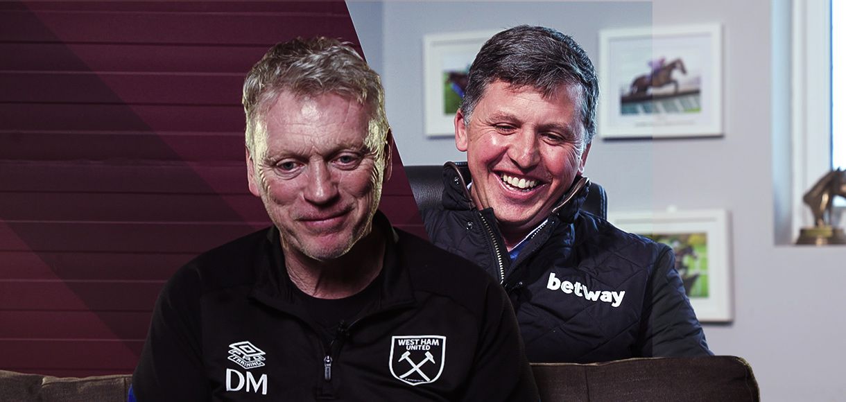 Watch: David Moyes learns what it takes to be a trainer at Cheltenham