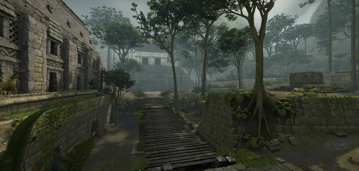 A entrada do mapa Ancient no competitivo de CS:GO