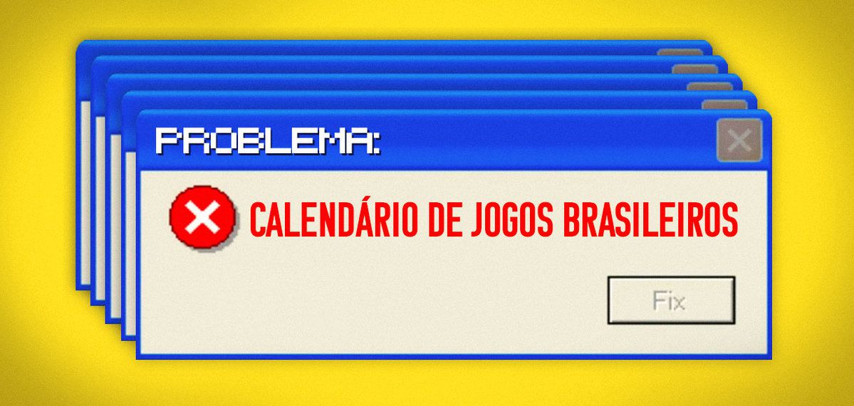 O calendário apertado destroi futebol brasileiro