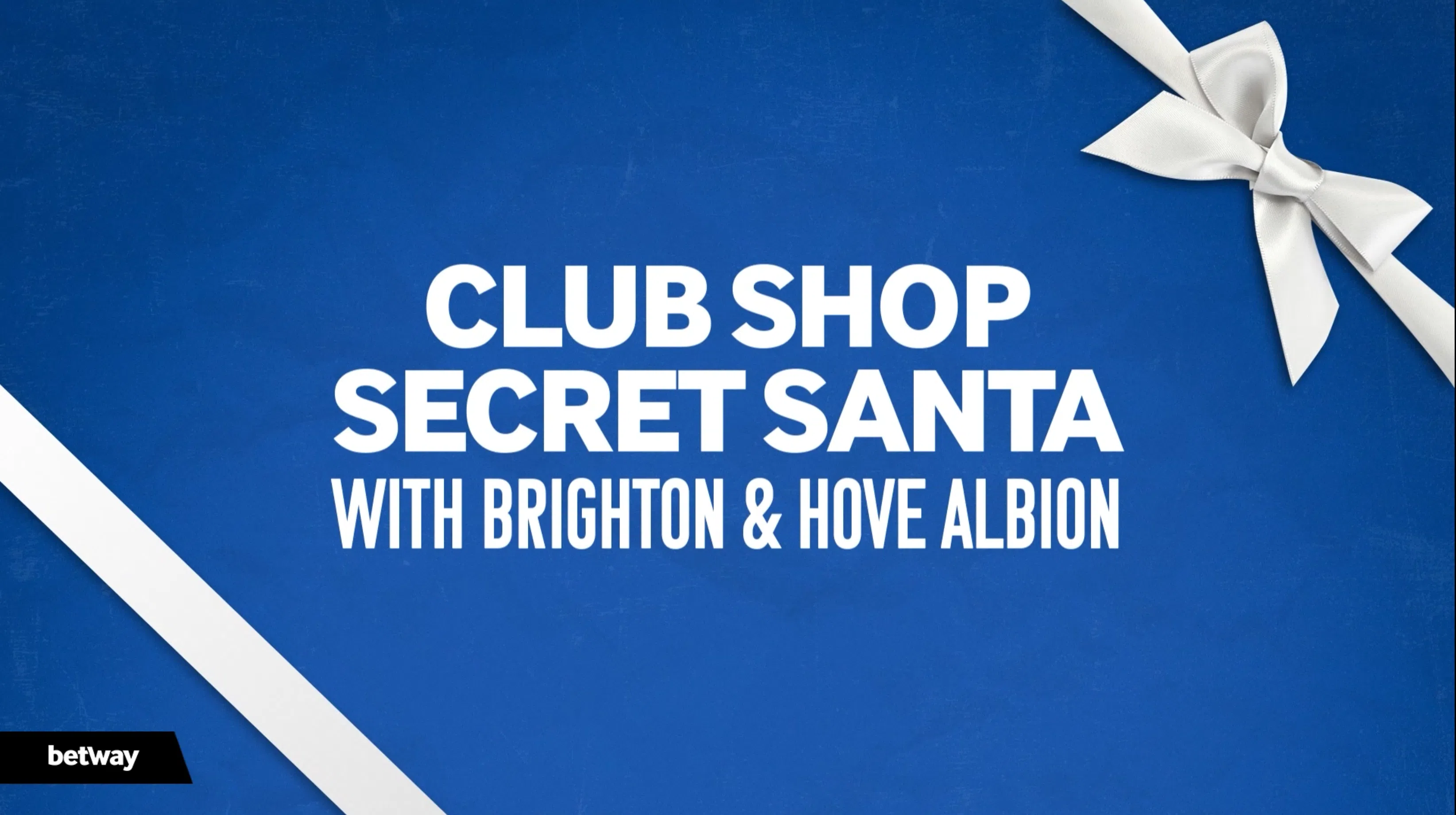 Watch: Club Shop Secret Santa with Brighton & Hove Albion