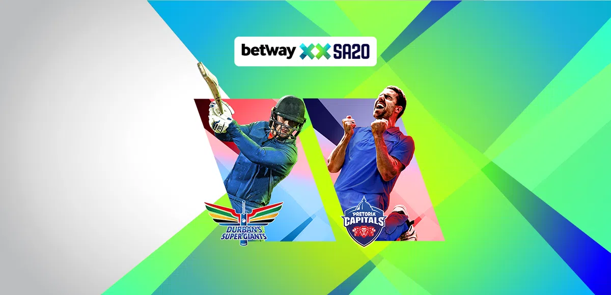 Durban Super Giants vs Pretoria Capitals betting tips & predictions 20 01 23