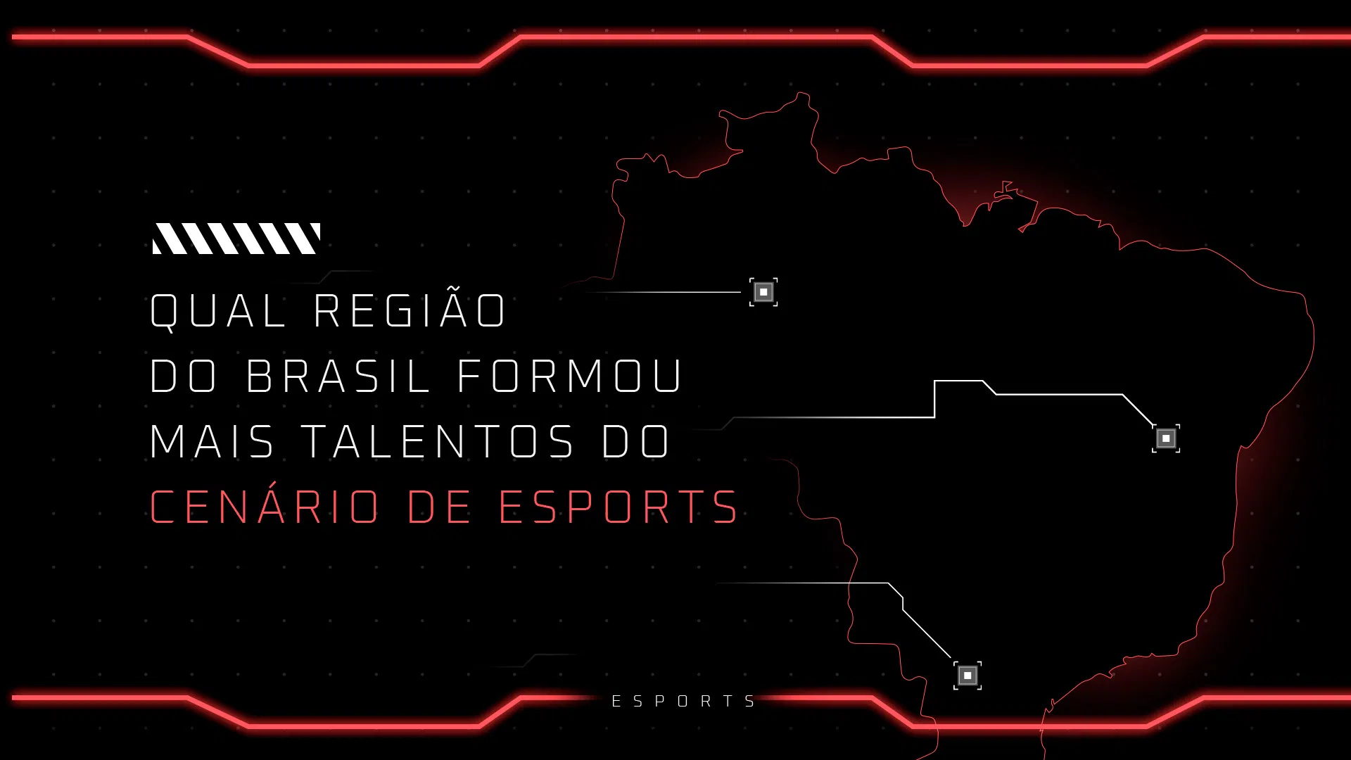 Sudeste é a região do Brasil com o maior número de nascimento de atletas de Esports