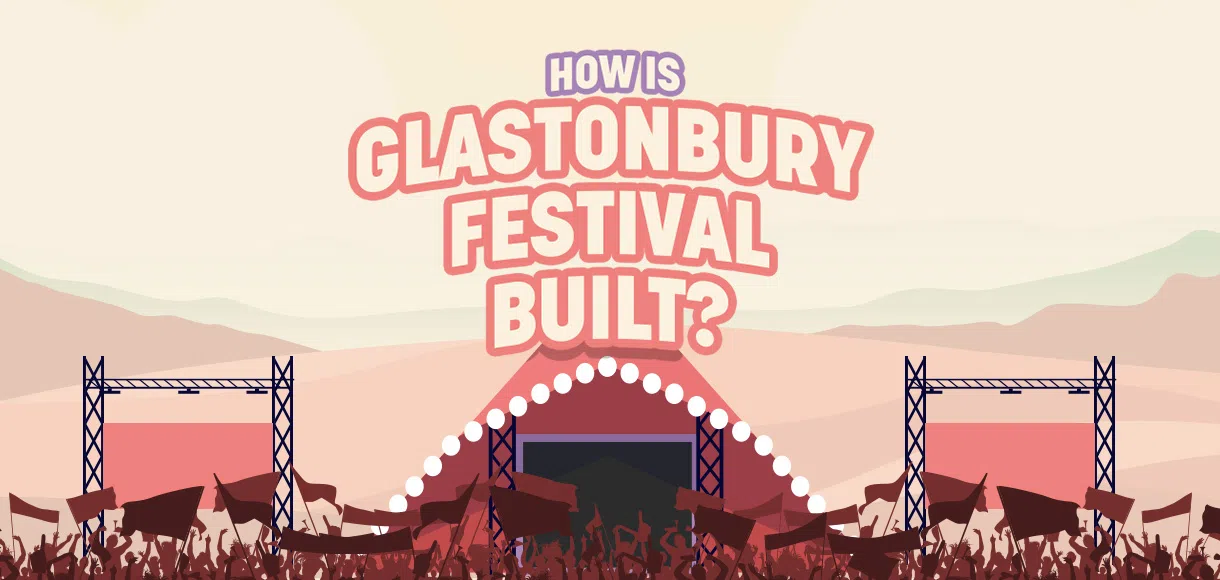 How is Glastonbury Festival built?