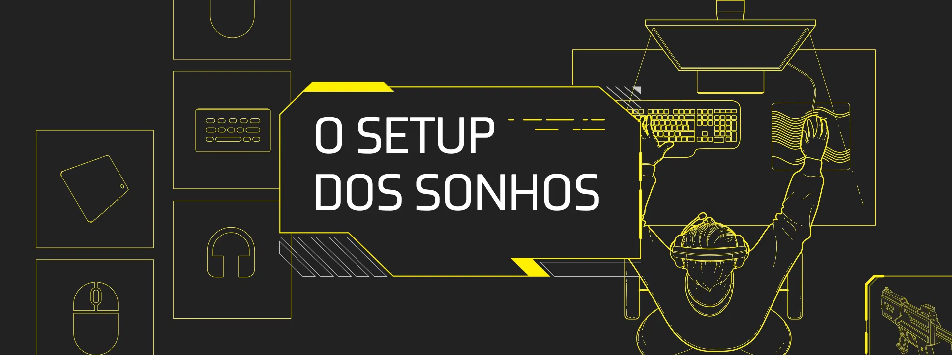 O setup dos sonhos: quais os periféricos favoritos dos jogadores profissionais de esports?