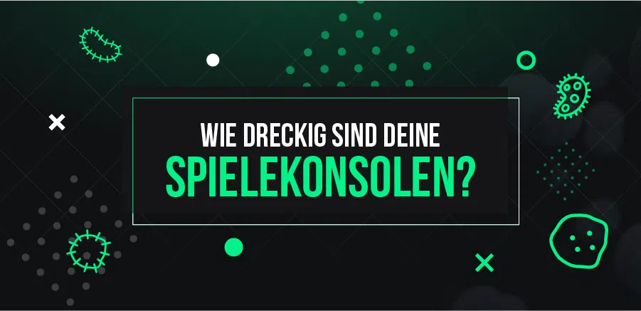 Wie schmutzig sind Deine Spielekonsolen?