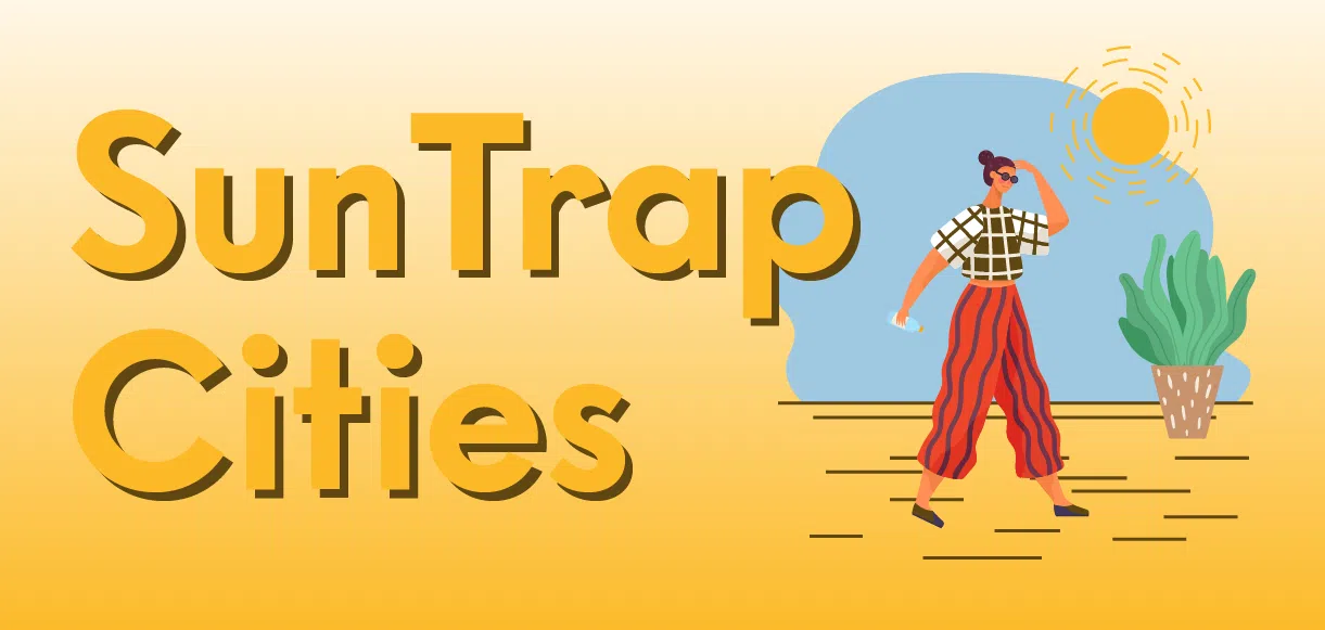 SunTrap Cities: The Sunniest Places in the UK and Beyond
