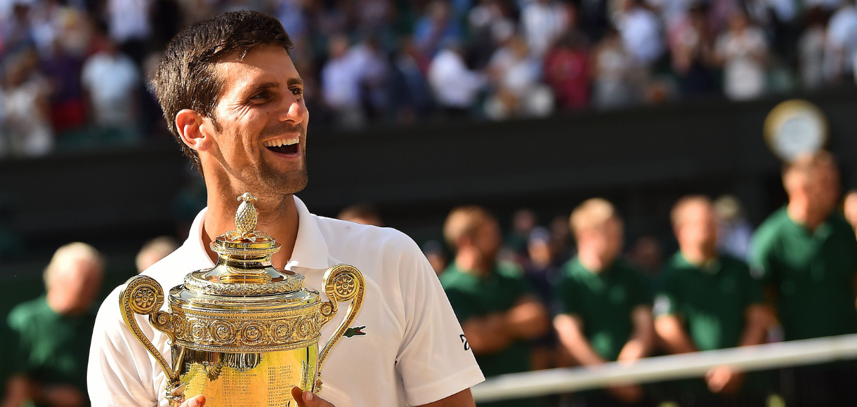 A 2021 Wimbledon Troféu Taça O Campeonato De Tênis Troféu Novak