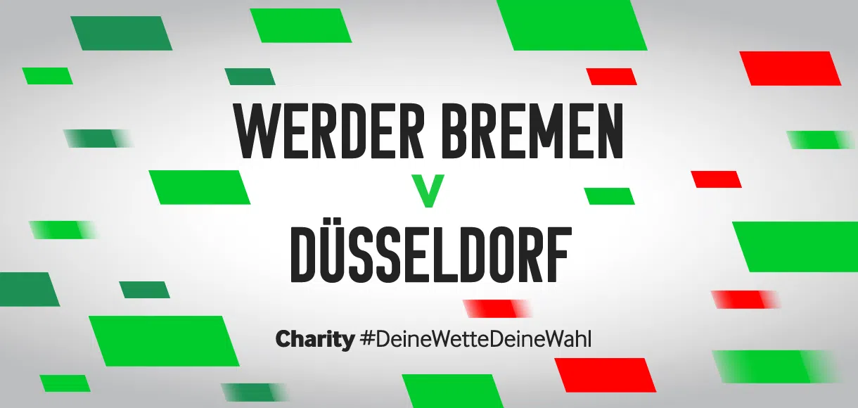 Betway Charity #DeineWetteDeineWahl: Werder Bremen vs Fortuna Düsseldorf mit Nelson Valdez