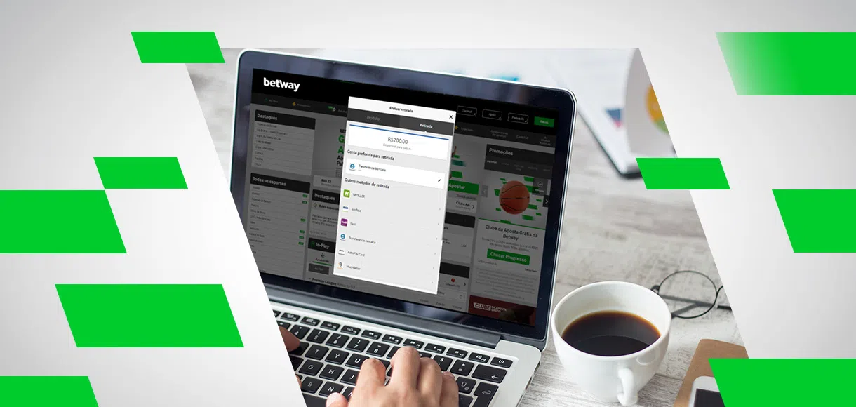 Fazendo retiradas na Betway