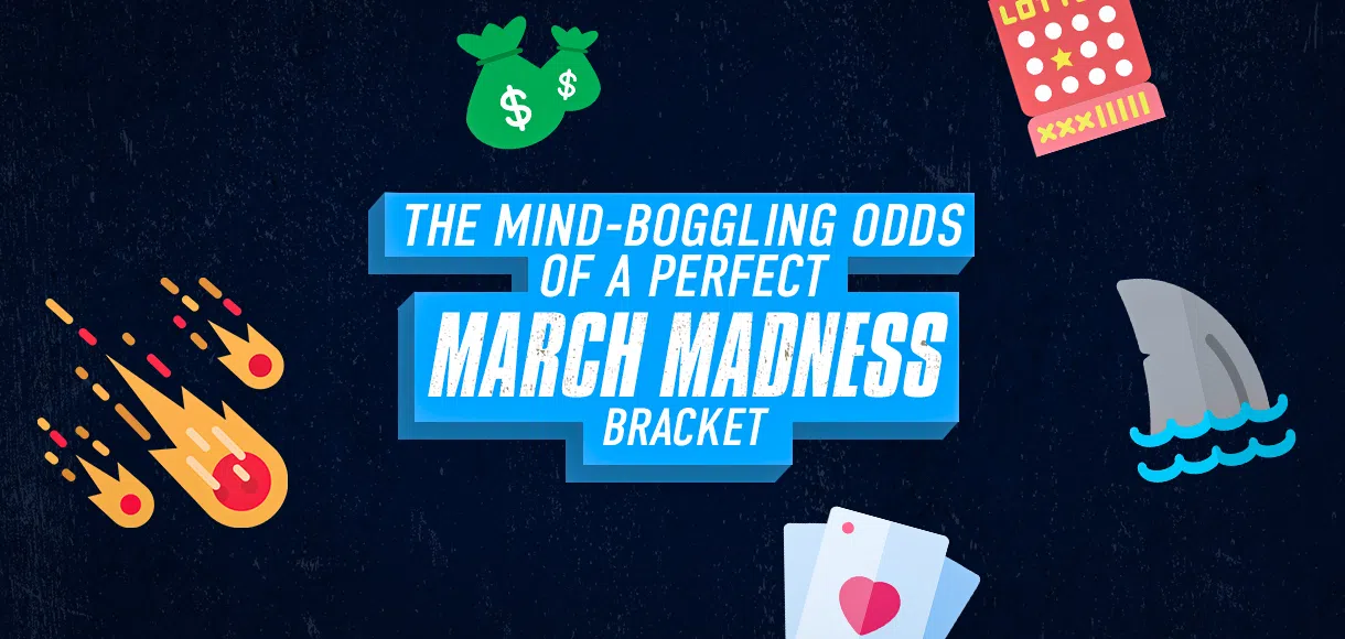 The mind-boggling odds of a perfect March Madness bracket
