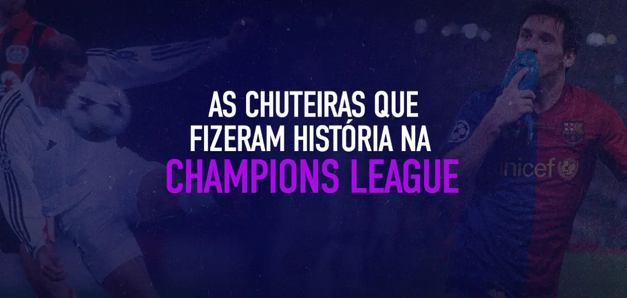 As chuteiras por trás de 10 momentos históricos na final da Liga dos Campeões (1)