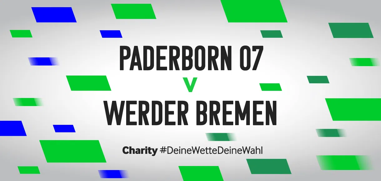Betway Charity #DeineWetteDeineWahl: SC Paderborn 07 vs Werder Bremen