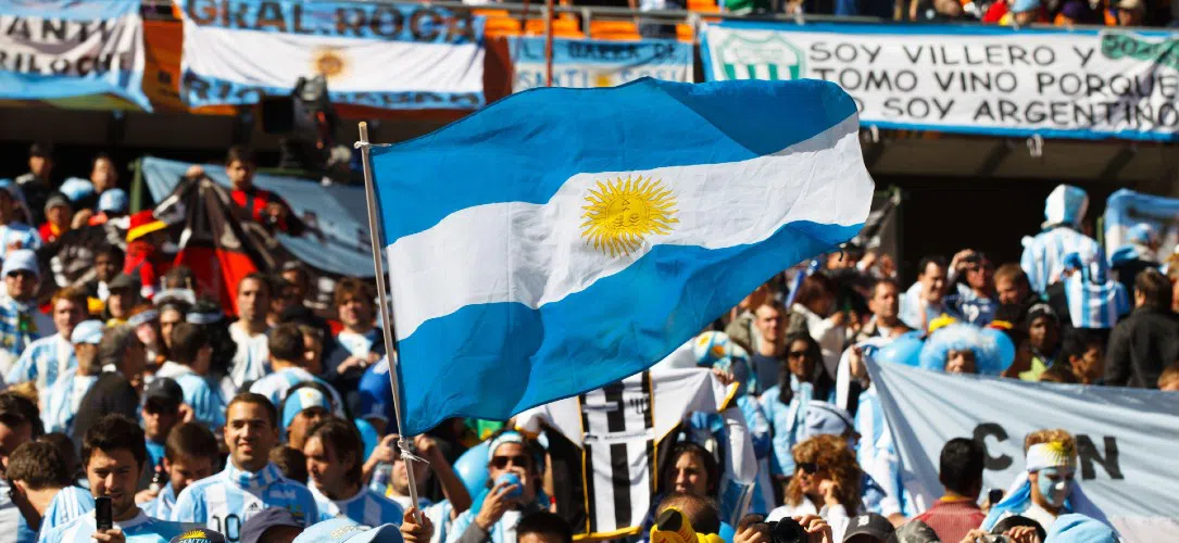 Who has the most World Cup goals for Argentina?