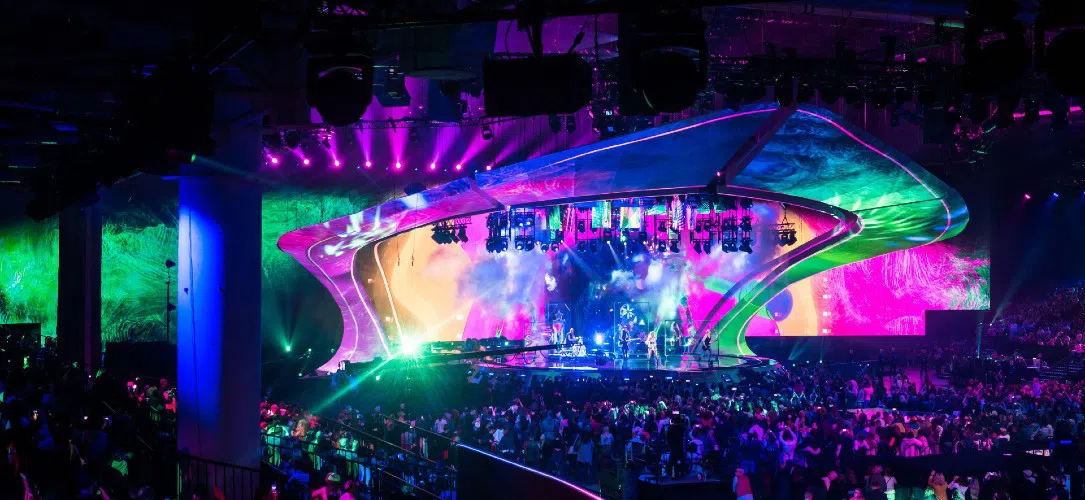 Behind the scenes at the Eurovision Song Contest