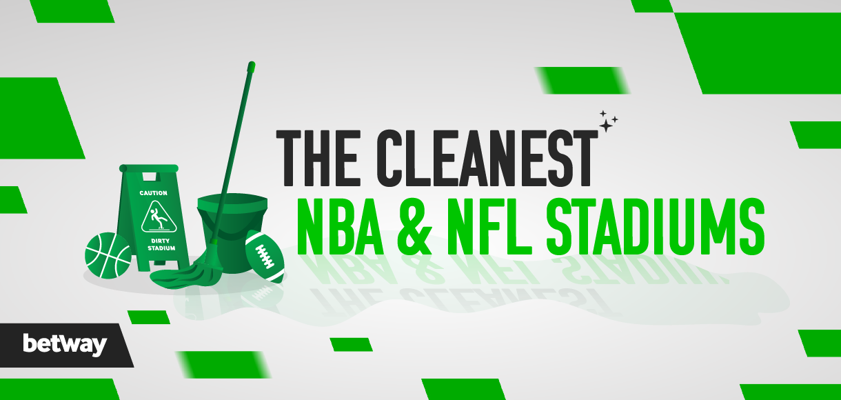 The Cleanest NBA and NFL Stadiums