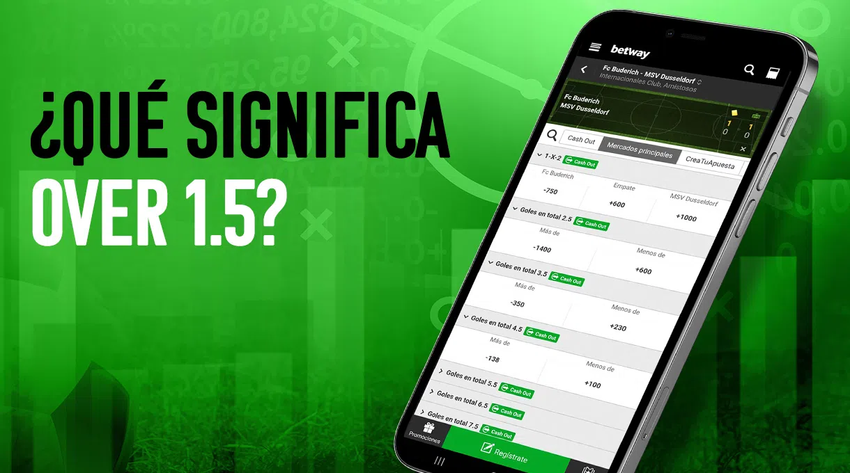 Qué significa Over 1.5 en apuestas y cómo funciona