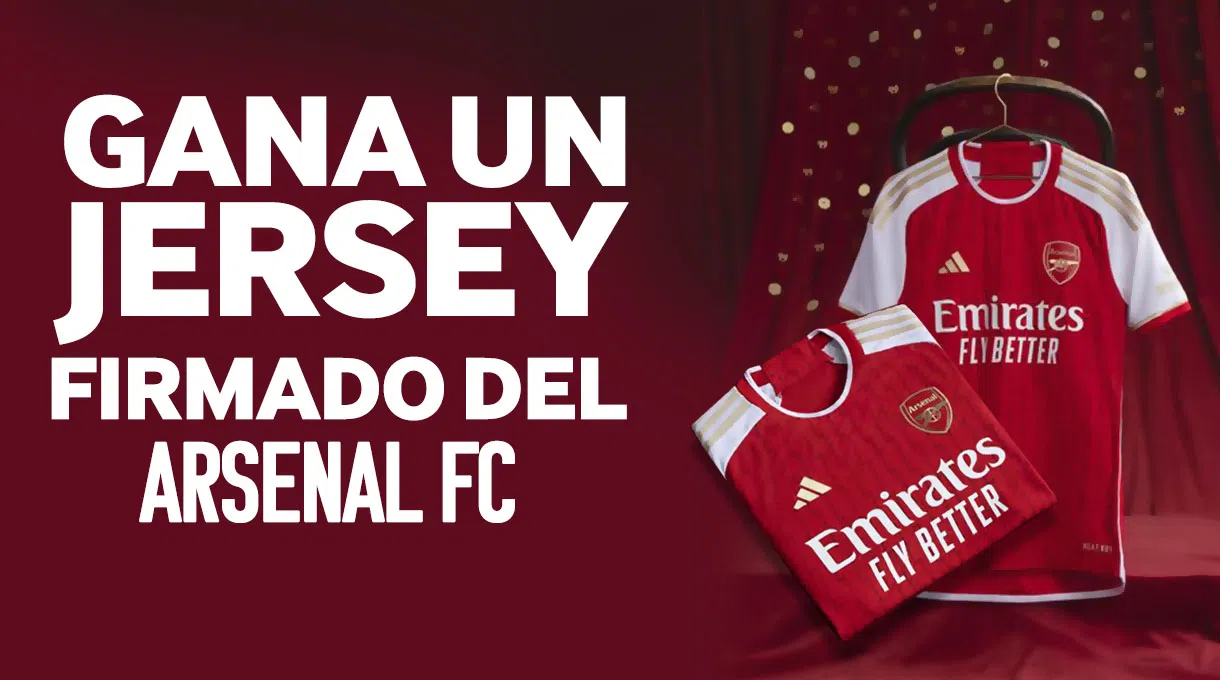 👕 Giveaway Betway 👕 Gana un jersey firmado del Arsenal FC