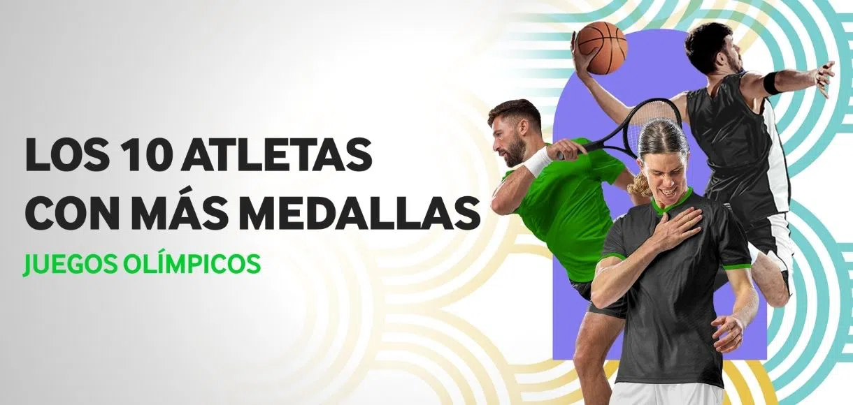 Quienes son los deportistas con más medallas olímpicas?
