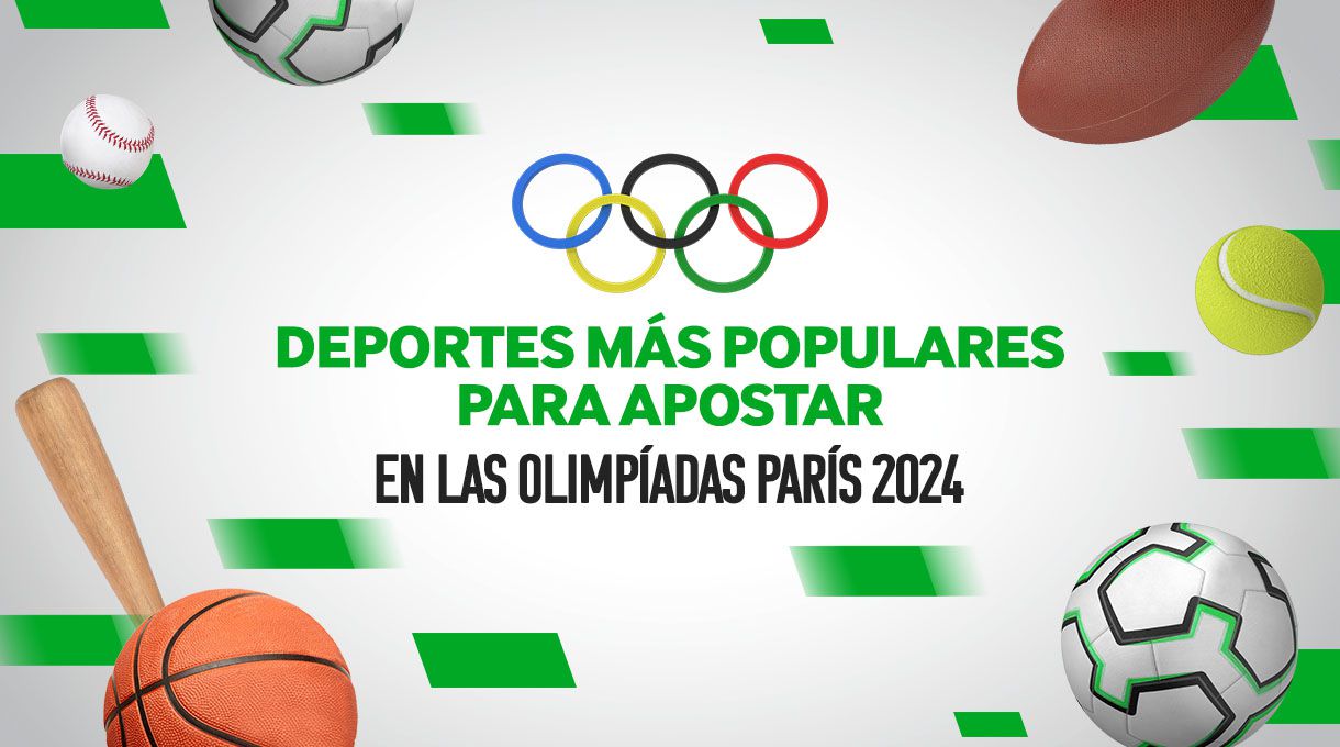 ¿Cuáles son los deportes más populares para apostar en las 🥇Olimpíadas París 2024🥇?