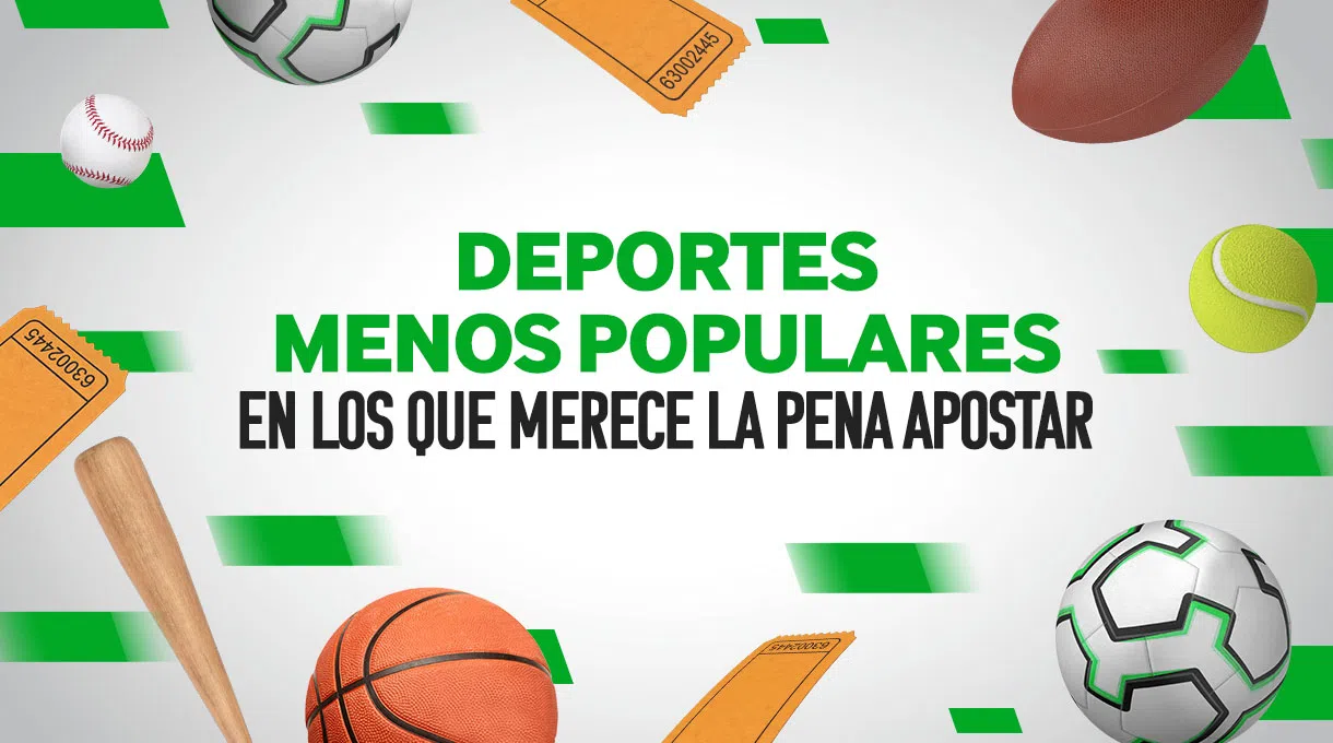 Deportes menos populares en los que merece la pena apostar
