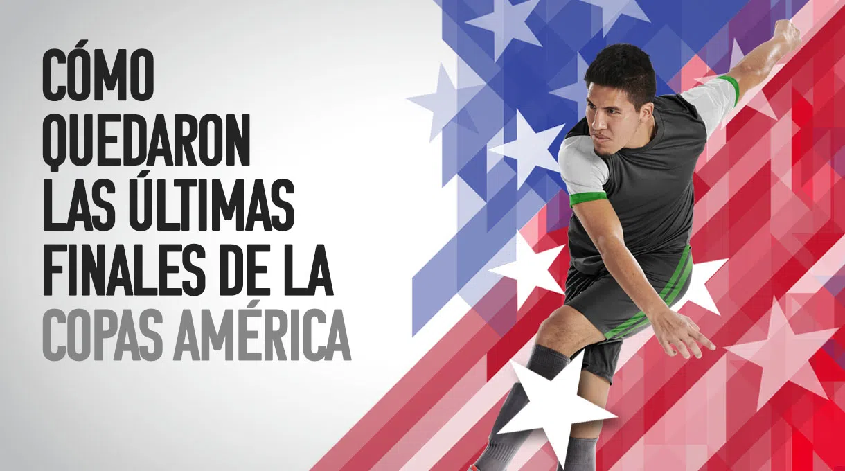 ¿Cómo quedaron las últimas finales de la Copa América?