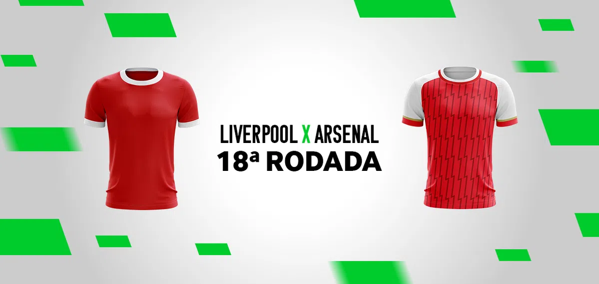 Palpites Liverpool x Arsenal – 18ª rodada da Premier League