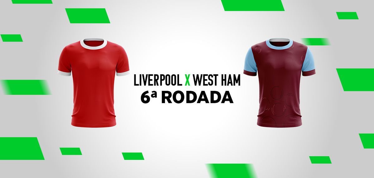 Palpites Liverpool x West Ham – 6ª rodada da Premier League