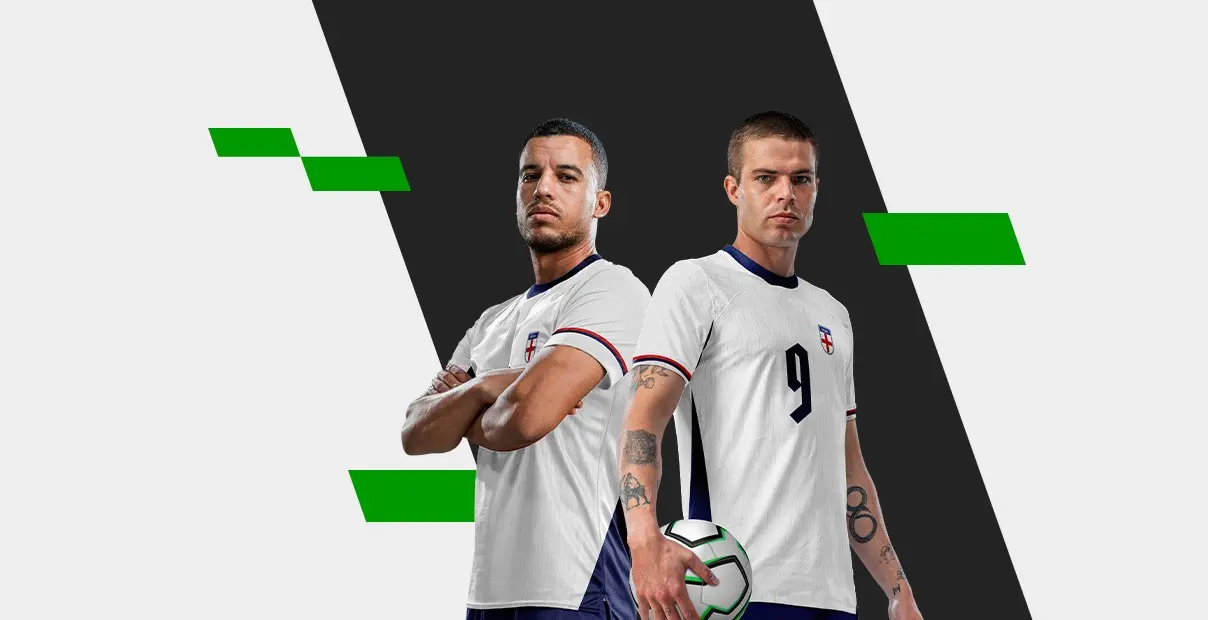 Der Deutsche mit den Three Lions auf der Brust