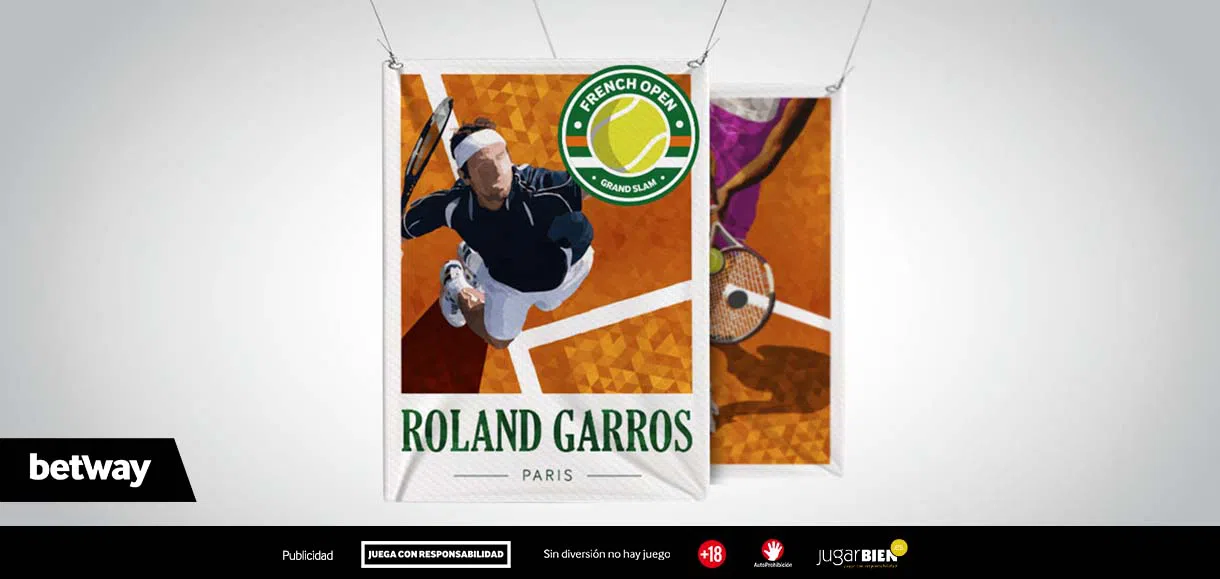 Los Mercados Locos de Betway llegan a Roland Garros