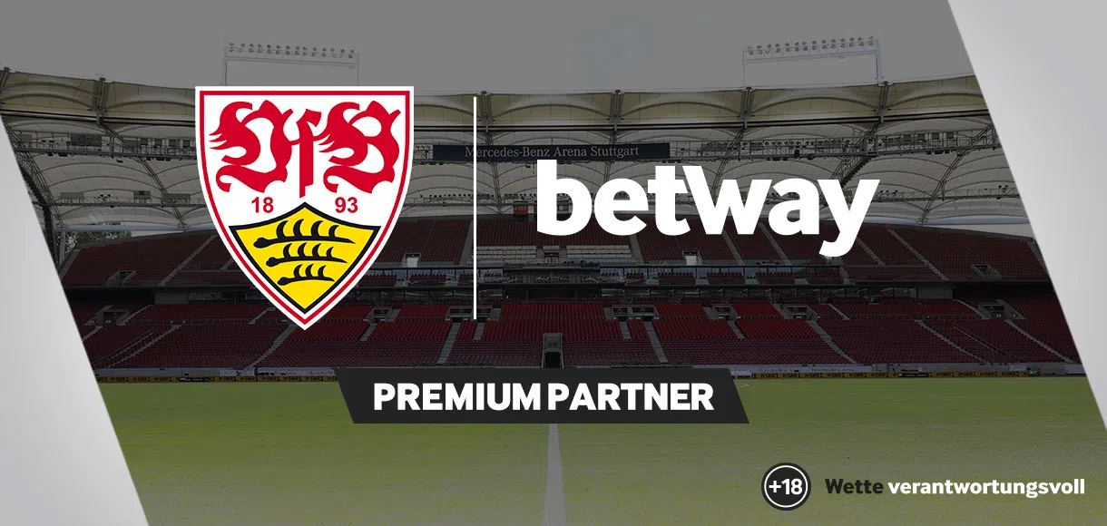 Betway wird offizieller Premiumpartner des VfB Stuttgart