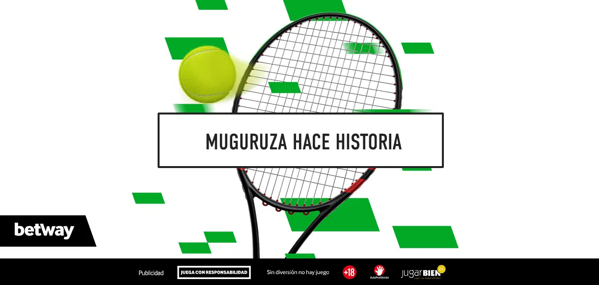 ¡Maestra Muguruza!