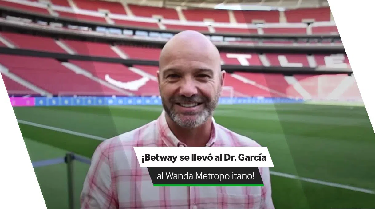 Betway mandó a Luis García a el Wanda Metropolitano con el ganador de “Viaje a Europa”